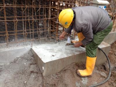 重慶巴斯夫廠房埋植螺栓及植筋